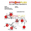 Honda CRX 1992-97 StrongFlex Silentblock-Baugruppe für Vorderachse, nur 14 Stück