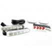 Tagfahrlicht schräg 2x5W große LEDs, Breite/Höhe 160X25 mm