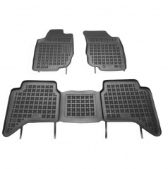 Gummi-Fußmatten, Toyota Hilux, 2005–2015, 4-türig