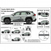 Türseitenleisten, Toyota Rav4 V, 2018+