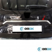 Edelstahl-Chromleiste poliert über dem Nummernschild Omtec Dacia Duster 2018+