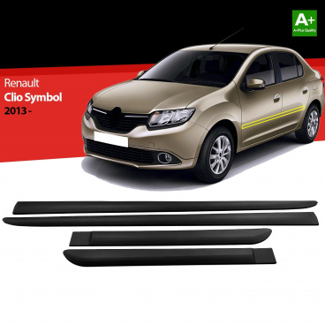 Seitenschutzbügel aus Kunststoff Renault Clio 2013+ Seitenschutzbügel aus Kunststoff Renault Clio 2013+