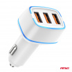 Autoladegerät 3x USB-A 30W 12/24V AMiO-03889