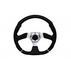 Lenkrad Pro 350mm Offset:0mm Leder Schwarz