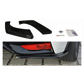 Splitter Honda Civic IX Facelift Tył Boczne Gloss Black