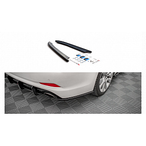 Splitter Hyundai I40 I Tył Boczne Gloss Black