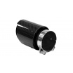 Endrohrdämpfer 89mm Eingang 67mm Carbon Gloss