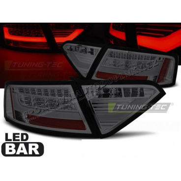 Audi A5 2007-06.2011 Coupé – rauchfarbene LED-BAR-Heckleuchten
