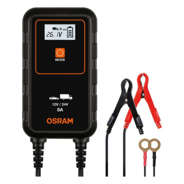 Smart-Ladegerät 6/12V 8A OSRAM NEU Smart-Ladegerät 6/12V 8A OSRAM NEU