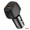 Autoladegerät QC+PD 20W USB-A + USB-C AMiO-04282