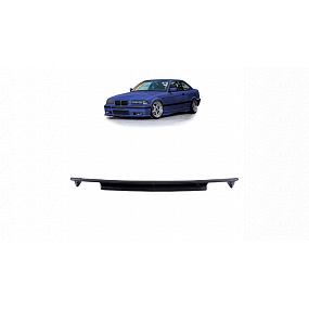 BMW 3 E36 Diffusor Hinten Matt Schwarz