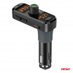 FM-Autotransmitter 2×USB-A 1×USB-C microSD 12V 24V AMIO-04653