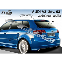 AUDI A3 5D 2003+ oberer hinterer Türflügel