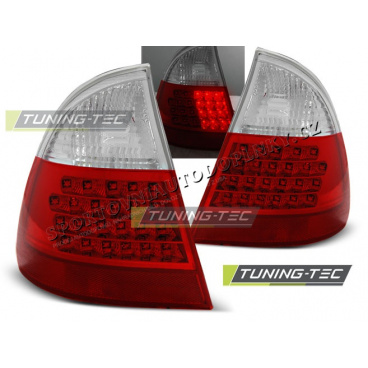 BMW E46 1999–2005 LED-Hecklampen rot weiß