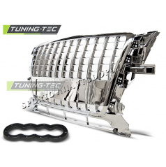 Audi Q5 2008-09.Chrom-Kühlergrill im S-Line-Stil 2012 (GRAU17)