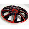 Radkappen Quad Bicolor Red 13-16" (je 1 Stück)