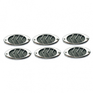 Deflektoren oval - 6 Stk