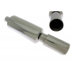 TurboWorks Sportauspuff runde Spitze 100 mm, Einlass 63 mm