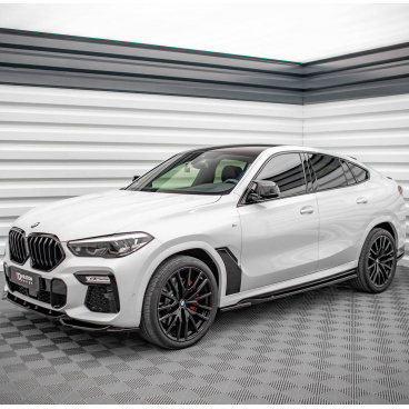 Seitenschweller BMW X6 G06 schwarz glänzend Kunststoff ABS M-Pack