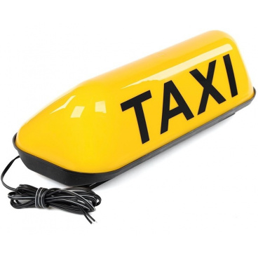 TAXI LED-Lampe mit gelbem Magnetsockel TAXI LED-Lampe mit gelbem Magnetsockel