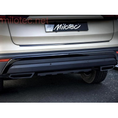 Dummy Auspuffblenden Alu schwarz glänzend Kodiaq II 2024+