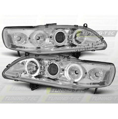HONDA ACCORD 1998-02 (USA) KLARES VORDERE LICHT ANGEL EYES CHROM
