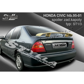 HONDA CIVIC htb 95-01 Heckspoiler. Hauben (EU-Homologation)