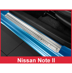 Edelstahl-Einstiegsleisten 4 Stück Nissan Note 2 2014-16