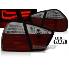 BMW E90 03.05-08.08 Rückleuchten rot getönt LED BAR