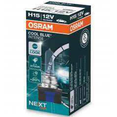 Halogenlampe Osram H15 12V 15/55W PGJ23t-1 Cool Blue INTENSE Next Gen. 3700K