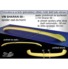 VOLKSWAGEN SHARAN II (00+) Heckspoiler. obere Tür (EU-Homologation)