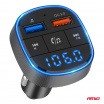 FM-Autotransmitter 2×USB-A 12V 24V