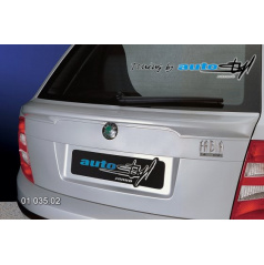 Skoda Fabia Spoiler 5. Tür unter dem Fenster - zum Lackieren