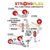 Toyota Land Cruiser 1998-02 StrongFlex Sport kompletter Satz Silentblöcke 27-tlg