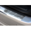Edelstahlabdeckung zum Schutz der Schwelle der hinteren Stoßstange Mercedes EW 211 Kombi 2002-09