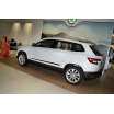 Seitentürleisten Škoda Karoq – glänzendes Schwarz im Sportline-Stil