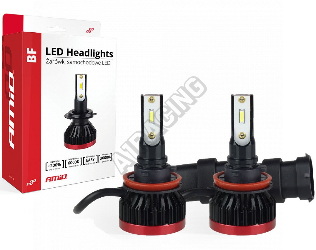 Extra starke LED-Lampen H8, H9, H11 für Hauptscheinwerfer BF-Serie 2 Stk