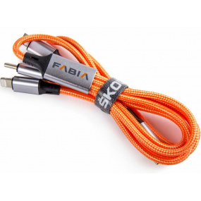 Original Škoda 3in1 USB-C Ladekabel