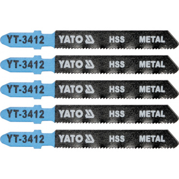 Sägeblatt für Geradsäge 75 mm für Metall TPI21 5 Stk