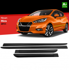 Seitenschutzbügel aus Kunststoff Nissan Micra 2013+
