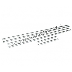 Chevrolet Cruze – untere Fensterleisten aus EDELSTAHL, verchromt, OMSA LINE