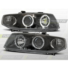 SEAT LEON/TOLEDO 1999–04 KLARES VORDERE LICHT ANGEL EYES SCHWARZ