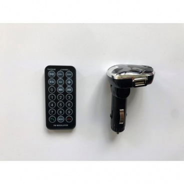 FM-Modulator mit Bluetooth, Freisprecheinrichtung, 2xUSB, 12/24V, silber FM-Modulator mit Bluetooth, Freisprecheinrichtung, 2xUSB, 12/24V, silber
