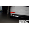 Spoiler des Heckdiffusors – Auspuffattrappen Turbo-Design Leuchtendes Weiß – Škoda Octavia III