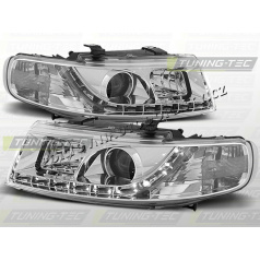 SEAT LEON/TOLEDO 1999–04 KLARES FRONTLICHT, TAGESLICHT, LED, CHROM