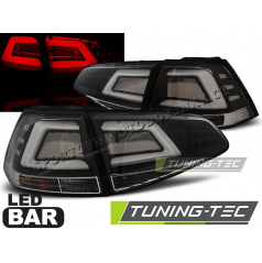 VW Golf 7 2013- Rückleuchten schwarz LED BAR