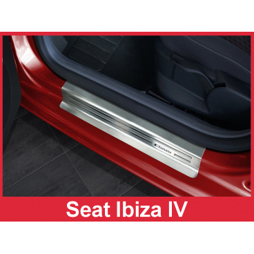 Einstiegsleisten aus Edelstahl, 4 Stück, Seat Ibiza 4 2008-16