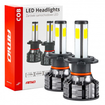Extra starke LED-Lampe H7 für Hauptscheinwerfer COB 4Side 2 Stk Extra starke LED-Lampe H7 für Hauptscheinwerfer COB 4Side 2 Stk