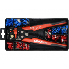 Universal-Abisolier- und Steckerzange 205 mm, Set