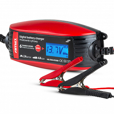Digitale Ladegerät Auto/Moto 6V/12V - 2A/4A - DVL DBC-4A AMiO 02088 Digitale Ladegerät Auto/Moto 6V/12V - 2A/4A - DVL DBC-4A AMiO 02088